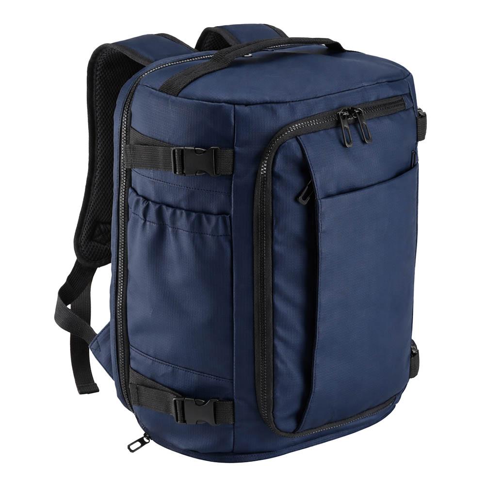 Zaino da viaggio cabin size con porta pc (15) in poliestere 600D con rivestimento in PU Zaino da viaggio cabin size con porta pc (15) in poliestere 600D con rivestimento in PU